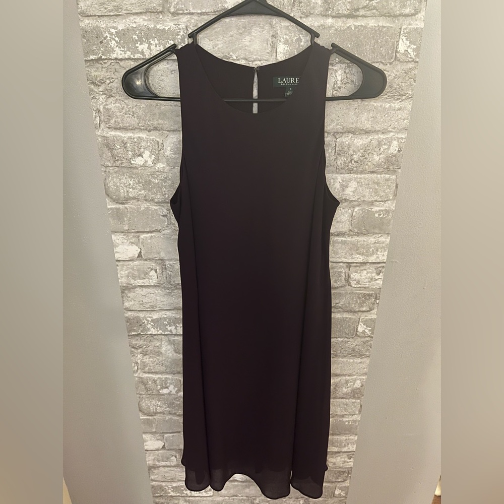 Ralph Lauren Burgundy Dress